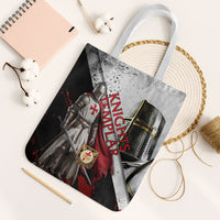 Knights Templar Tote Bag Crusader Warrior Full Armor Red Cross