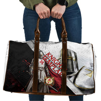 Knights Templar Travel Bag Crusader Warrior Full Armor Red Cross