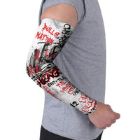 Personalized Chicago City Skyline Arm Sleeves Urban Graffiti - Cloud Gate - Windy City Typography