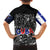 Cuba Flag Family Matching Off The Shoulder Long Sleeve Dress and Hawaiian Shirt Black with Red White Blue Patriotic Graphics and Cultural Doodle Design - Wonder Print Shop