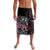 Cuba Flag Lavalava Black with Red White Blue Patriotic Graphics and Cultural Doodle Design - Wonder Print Shop