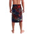 Cuba Flag Lavalava Black with Red White Blue Patriotic Graphics and Cultural Doodle Design - Wonder Print Shop