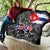 Cuba Flag Quilt Black with Red White Blue Patriotic Graphics and Cultural Doodle Design - Wonder Print Shop
