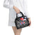 Cuba Flag Shoulder Handbag Black with Red White Blue Patriotic Graphics and Cultural Doodle Design - Wonder Print Shop