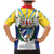 Cuba Coat of Arms Family Matching Mermaid Dress and Hawaiian Shirt Colorful Cuban Flag Shield with Red Yellow Blue Patriotic Design - Wonder Print Shop