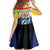 Cuba Coat of Arms Family Matching Mermaid Dress and Hawaiian Shirt Colorful Cuban Flag Shield with Red Yellow Blue Patriotic Design - Wonder Print Shop