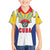 Cuba Coat of Arms Family Matching Off Shoulder Short Dress and Hawaiian Shirt Colorful Cuban Flag Shield with Red Yellow Blue Patriotic Design - Wonder Print Shop