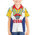 Cuba Coat of Arms Kid Hawaiian Shirt Colorful Cuban Flag Shield with Red Yellow Blue Patriotic Design - Wonder Print Shop