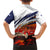 Cuba Classic Car Kid Hawaiian Shirt La Isla de la Libertad Red Vintage Auto with Cuban Flag Design - Wonder Print Shop