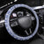 Cuba Classic Car Steering Wheel Cover La Isla de la Libertad Red Vintage Auto with Cuban Flag Design - Wonder Print Shop