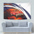 Cuba Classic Car Tapestry La Isla de la Libertad Red Vintage Auto with Cuban Flag Design - Wonder Print Shop