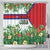 Cuba Floral Shower Curtain Tropical Flower Design with Cuban Flag and Cuba en Flor Script - Wonder Print Shop