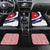 Cuba Flag Car Mats Red White and Blue Design with Cuban Star and Havana City Skyline - Wonder Print Shop