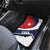 Cuba Flag Car Mats Red White and Blue Design with Cuban Star and Havana City Skyline - Wonder Print Shop