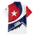Cuba Flag Family Matching Mermaid Dress and Hawaiian Shirt Red White and Blue Design with Cuban Star and Havana City Skyline - Wonder Print Shop