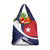 Cuba Flag Grocery Bag Red White and Blue Design with Cuban Star and Havana City Skyline - Wonder Print Shop