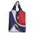 Cuba Flag Grocery Bag Red White and Blue Design with Cuban Star and Havana City Skyline - Wonder Print Shop
