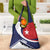 Cuba Flag Grocery Bag Red White and Blue Design with Cuban Star and Havana City Skyline - Wonder Print Shop