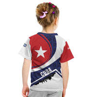 Cuba Flag Kid T Shirt Red White and Blue Design with Cuban Star and Havana City Skyline - Wonder Print Shop