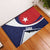 Cuba Flag Rubber Doormat Red White and Blue Design with Cuban Star and Havana City Skyline - Wonder Print Shop