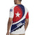 Cuba Flag Rugby Jersey Red White and Blue Design with Cuban Star and Havana City Skyline - Wonder Print Shop