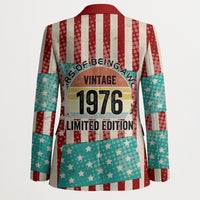 America Vintage 1976 50th Birthday Blazer Retro Sunset Patriotic
