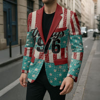 America Vintage 1976 50th Birthday Blazer Retro Sunset Patriotic