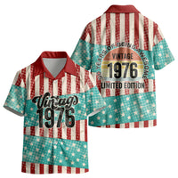 America Vintage 1976 50th Birthday Kid Hawaiian Shirt Retro Sunset Patriotic TS04
