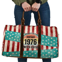 America Vintage 1976 50th Birthday Travel Bag Retro Sunset Patriotic