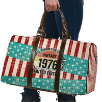 America Vintage 1976 50th Birthday Travel Bag Retro Sunset Patriotic