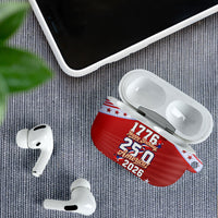 America Turns 250 I Turn 50 AirPods Case Patriotic Eagle Flag Birthday Stars Stripes