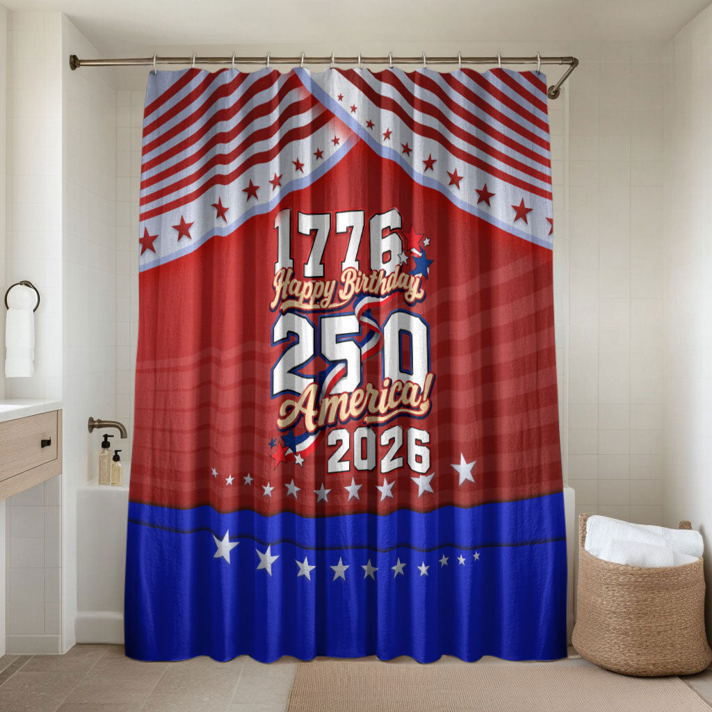 America Turns 250 I Turn 50 Bathroom Set Patriotic Eagle Flag Birthday Stars Stripes