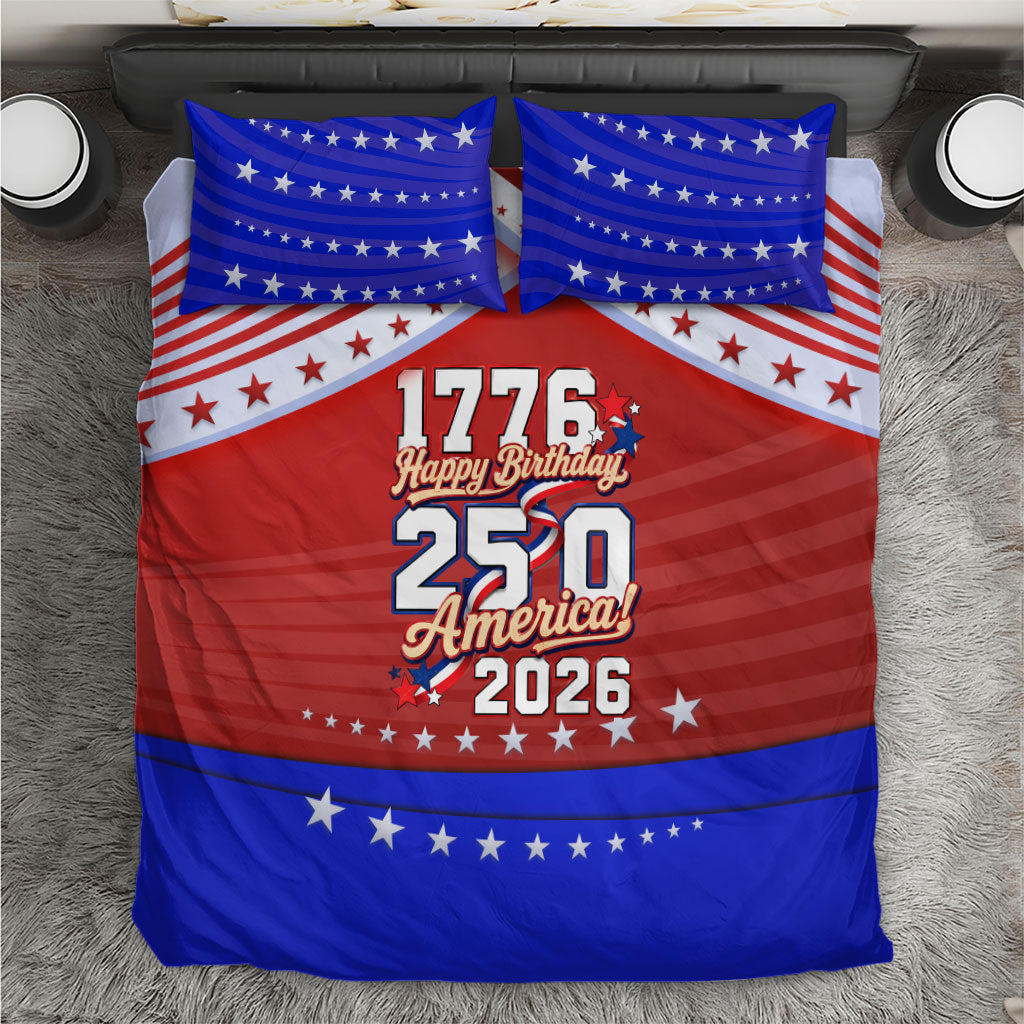 America Turns 250 I Turn 50 Bedding Set Patriotic Eagle Flag Birthday Stars Stripes