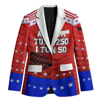 America Turns 250 I Turn 50 Blazer Patriotic Eagle Flag Birthday Stars Stripes