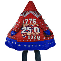 America Turns 250 I Turn 50 Cloak Patriotic Eagle Flag Birthday Stars Stripes