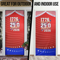 America Turns 250 I Turn 50 Door Cover Patriotic Eagle Flag Birthday Stars Stripes