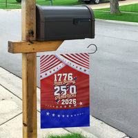 America Turns 250 I Turn 50 Garden Flag Patriotic Eagle Flag Birthday Stars Stripes