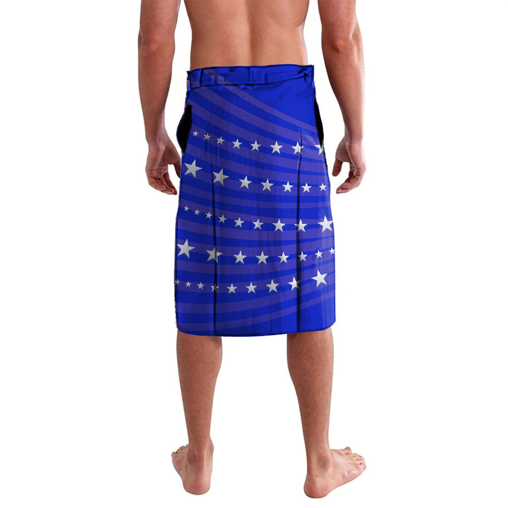 America Turns 250 I Turn 50 Lavalava Patriotic Eagle Flag Birthday Stars Stripes