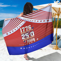America Turns 250 I Turn 50 Sarong Patriotic Eagle Flag Birthday Stars Stripes