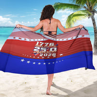 America Turns 250 I Turn 50 Sarong Patriotic Eagle Flag Birthday Stars Stripes