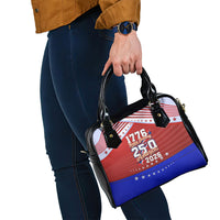 America Turns 250 I Turn 50 Shoulder Handbag Patriotic Eagle Flag Birthday Stars Stripes