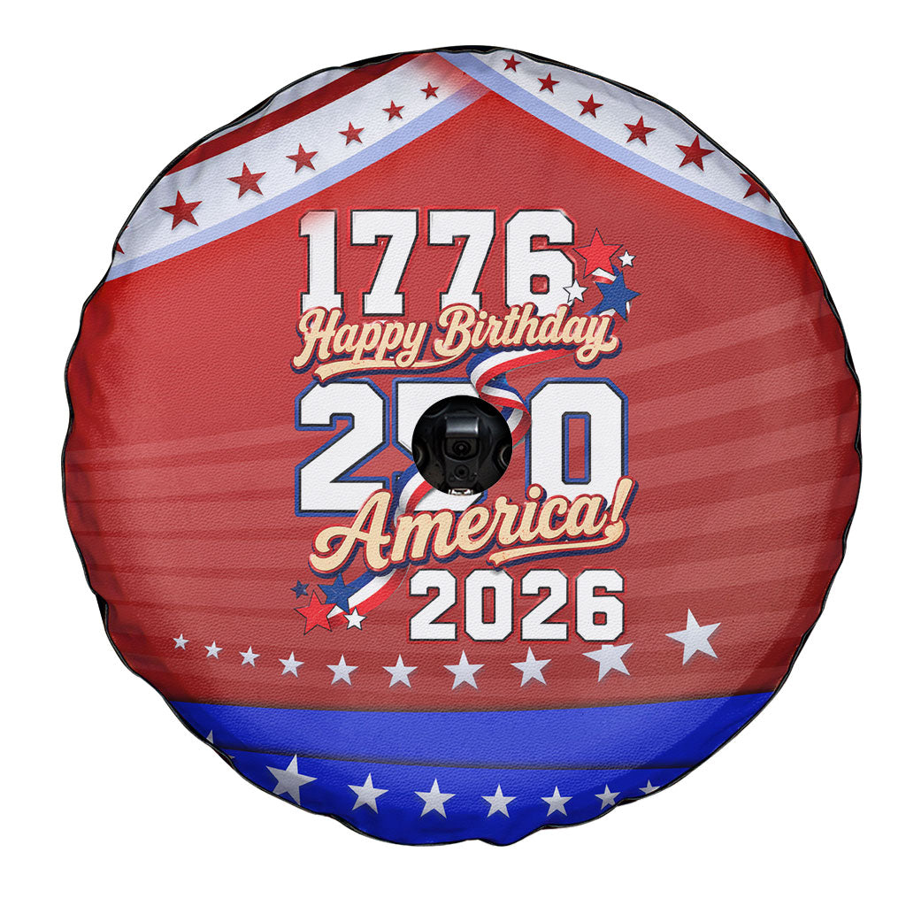 America Turns 250 I Turn 50 Spare Tire Cover Patriotic Eagle Flag Birthday Stars Stripes