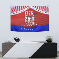 America Turns 250 I Turn 50 Tapestry Patriotic Eagle Flag Birthday Stars Stripes