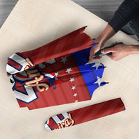 America Turns 250 I Turn 50 Umbrella Patriotic Eagle Flag Birthday Stars Stripes