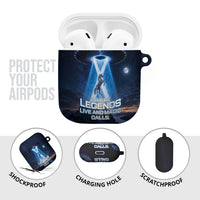 Scotland Kelpies And Unicorn UFO AirPods Case Sci-Fi Alien Abduction And Magic Legends