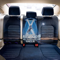 Scotland Kelpies And Unicorn UFO Back Car Seat Cover Sci-Fi Alien Abduction And Magic Legends