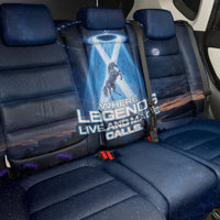 Scotland Kelpies And Unicorn UFO Back Car Seat Cover Sci-Fi Alien Abduction And Magic Legends