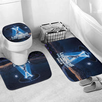 Scotland Kelpies And Unicorn UFO Bathroom Set Sci-Fi Alien Abduction And Magic Legends