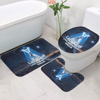 Scotland Kelpies And Unicorn UFO Bathroom Set Sci-Fi Alien Abduction And Magic Legends