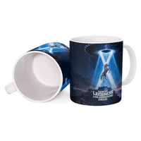 Scotland Kelpies And Unicorn UFO Ceramic Mug Sci-Fi Alien Abduction And Magic Legends